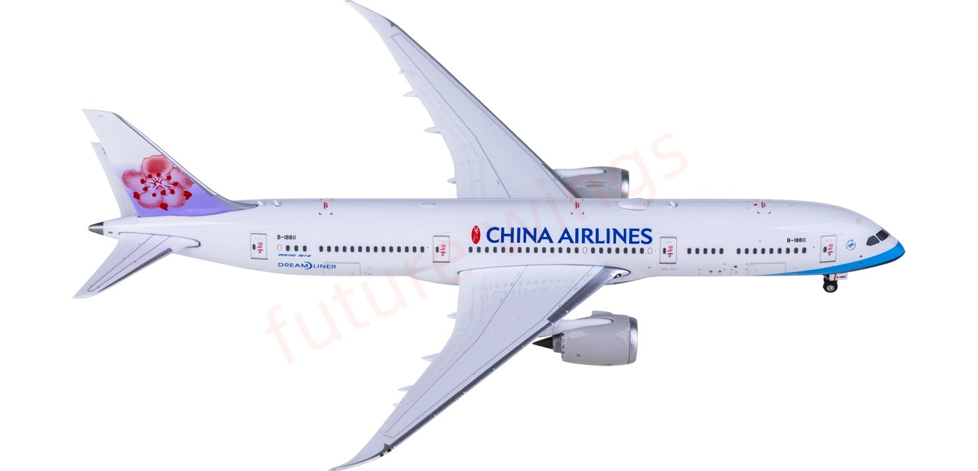 1:400 Phoenix PH12050 China Airlines B787-9 B-18811 Aircraft Model+Free Tractor