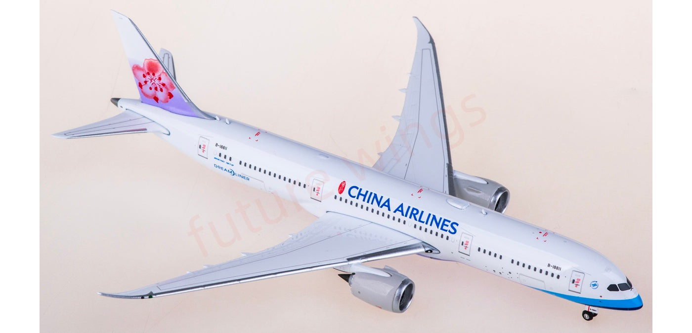 1:400 Phoenix PH12050 China Airlines B787-9 B-18811 Aircraft Model+Free Tractor
