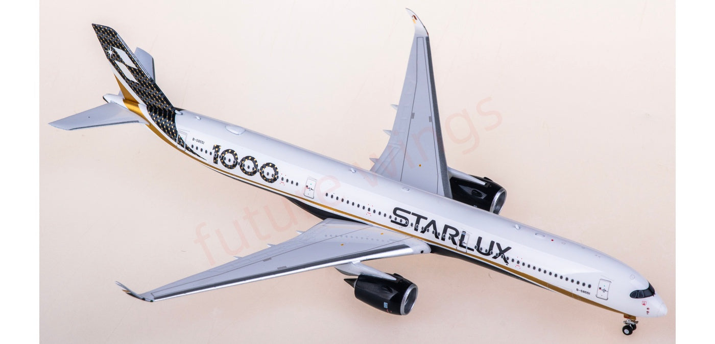 1:400 Phoenix PH12036 Starlux Airlines Airbus A350-1000 B-58551 Aircraft Model+Free Tractor