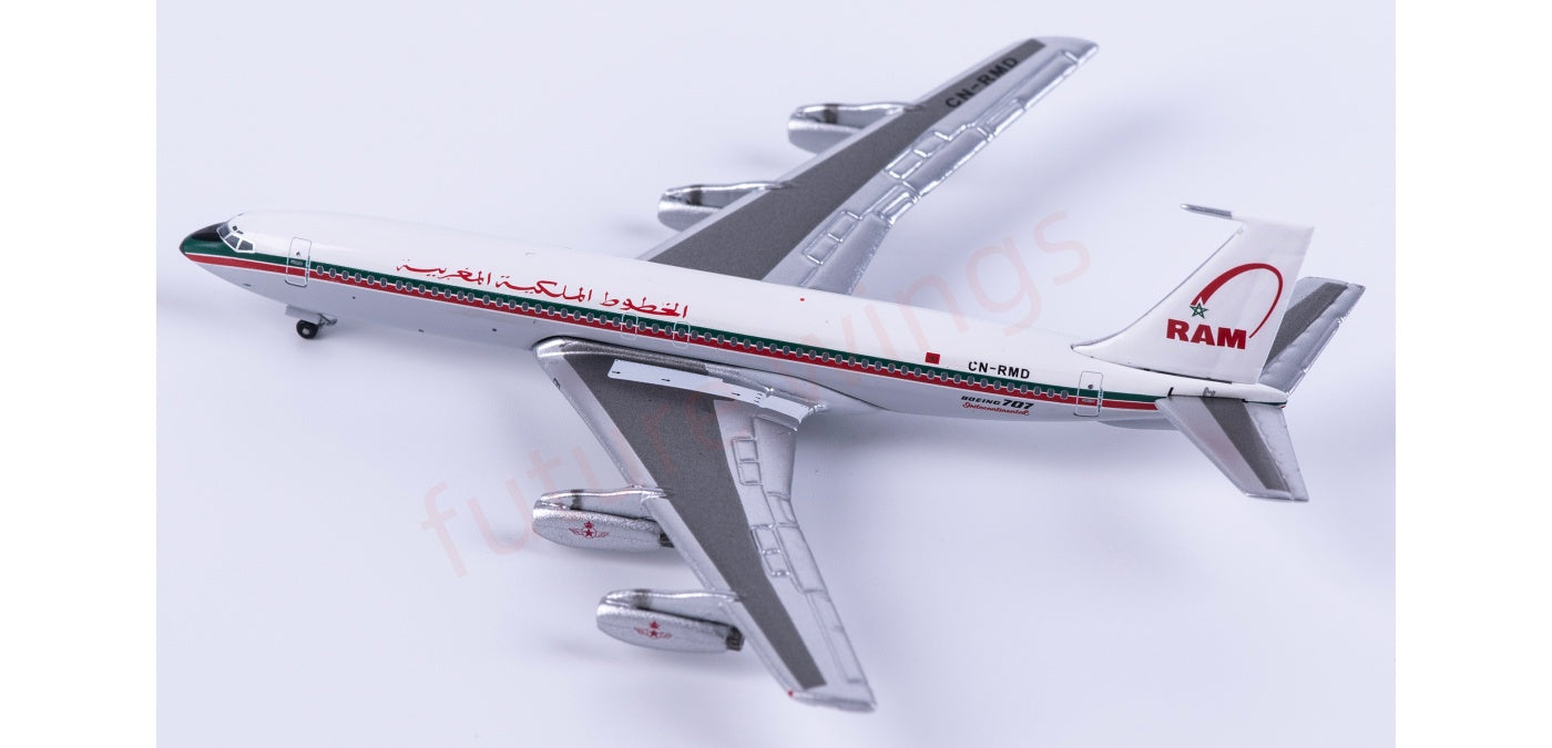 1:400 AeroClassics AC411197 Royal Air Maroc B707-420 CN-RMD Aircraft Model+Free Tractor