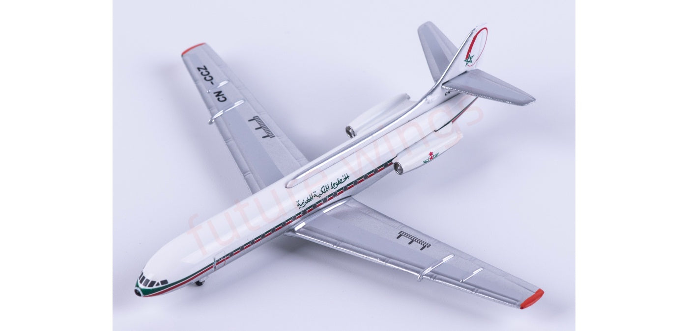 1:400 AeroClassics AC411517 Royal Air Maroc Sud Aviation SE-210 Caravelle CN-CCZ Aircraft Model+Free Tractor