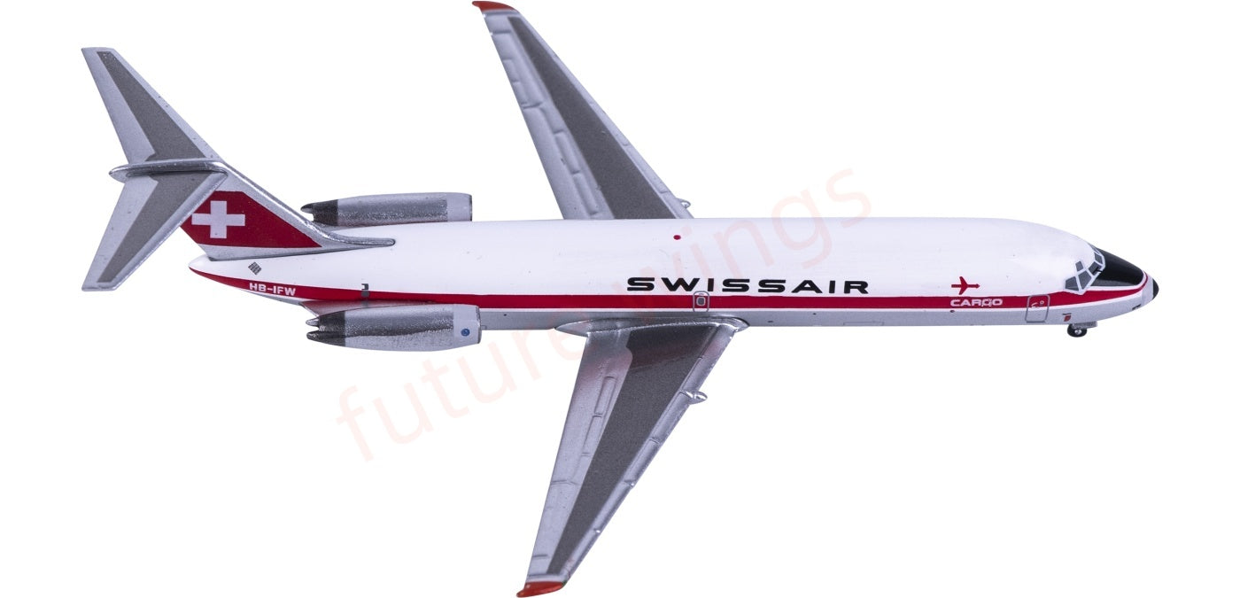 1:400 AeroClassics AC411447 Swissair McDonnell Douglas DC-9-32 HB-IFW Aircraft Model+Free Tractor