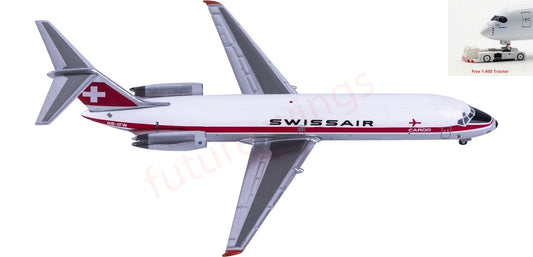 1:400 AeroClassics AC411447 Swissair McDonnell Douglas DC-9-32 HB-IFW Aircraft Model+Free Tractor