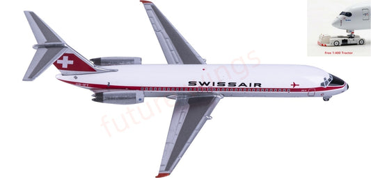 1:400 AeroClassics AC411446 Swissair McDonnell Douglas DC-9-32 HB-IFT Aircraft Model+Free Tractor