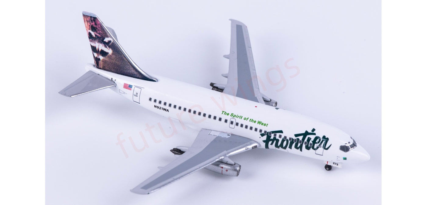 1:400 AeroClassics AC411515 Frontier Airlines B737-200 N921WA ircraft Model+Free Tractor