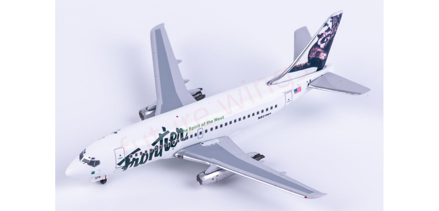 1:400 AeroClassics AC411515 Frontier Airlines B737-200 N921WA ircraft Model+Free Tractor