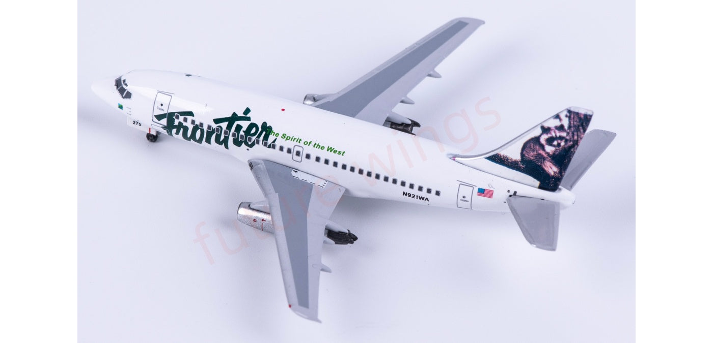 1:400 AeroClassics AC411515 Frontier Airlines B737-200 N921WA ircraft Model+Free Tractor