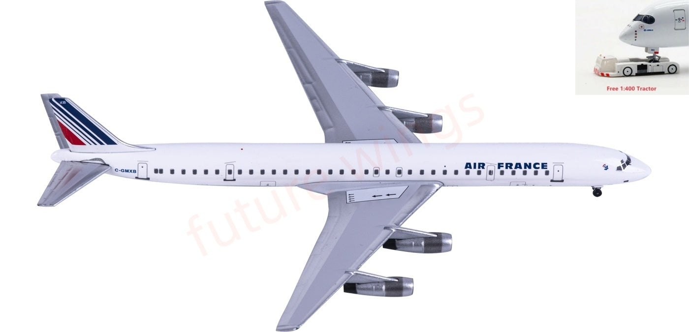 1:400 AeroClassics AC411458 Air France Douglas DC-8-61 C-GMXB Aircraft Model+Free Tractor