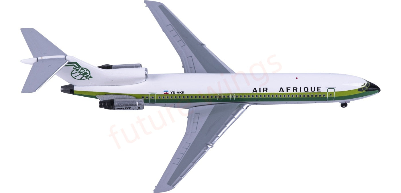 1:400 AeroClassics AC411506 Air Afrique B727-200 YU-AKK Aircraft Model+Free Tractor