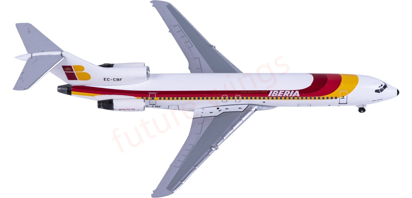 1:400 AeroClassics AC411510 Iberia B727-200 EC-CBF Aircraft Model+Free Tractor