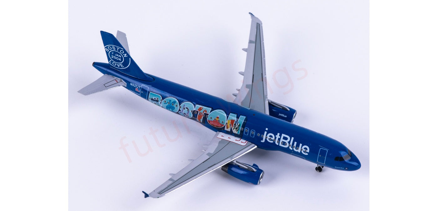 1:400 AeroClassics AC411544 Jetblue A320 N537JT Aircraft Model+Free Tractor