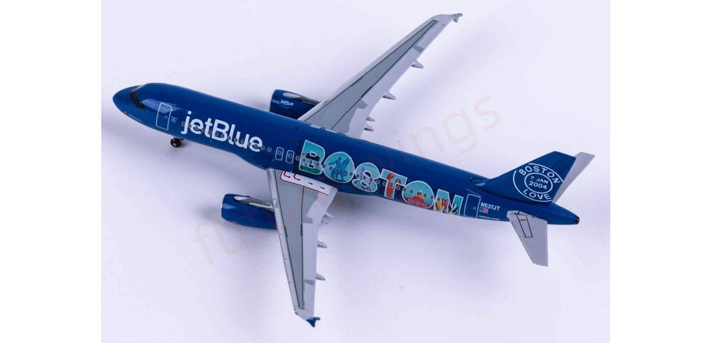1:400 AeroClassics AC411544 Jetblue A320 N537JT Aircraft Model+Free Tractor