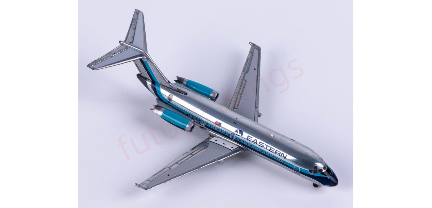 1:400 V1-V400 V400011 Eastern Airlines McDonnell Douglas DC-9-14 N8910E Aircraft Model Free Tractor+Stand