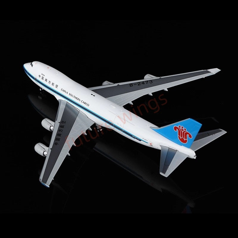 1:400 YY Wings China Southern Cargo B747-400F B-2461 B-2473 Aircraft Model Free Tractor +Stand