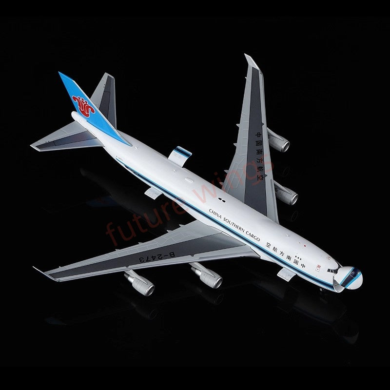 1:400 YY Wings China Southern Cargo B747-400F B-2461 B-2473 Aircraft Model Free Tractor +Stand