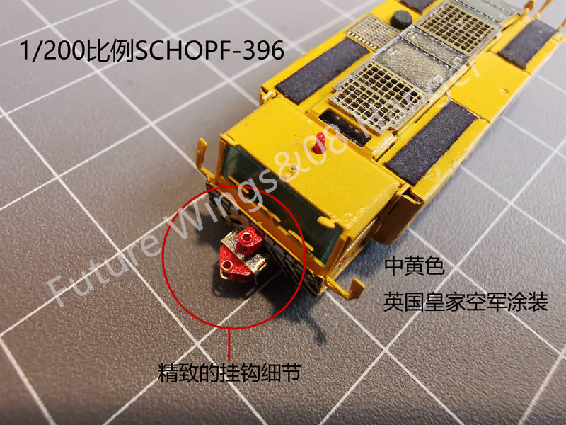 1:144 1:200 08 Hanger Diecast GSE SCHOPF Tractor with Towbar