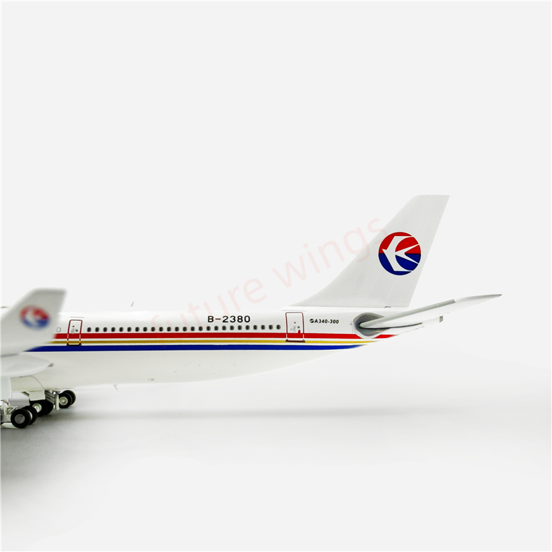 1:400 Aviation400 China Eastern Airlines A340-300 B-2380 B-2381 B-2382 B-2383 B-2384 Aircraft Model Free Tractor+Stand
