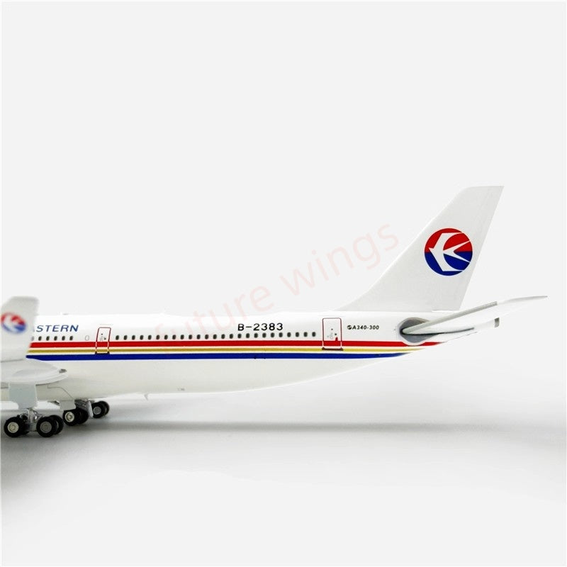 1:400 Aviation400 China Eastern Airlines A340-300 B-2380 B-2381 B-2382 B-2383 B-2384 Aircraft Model Free Tractor+Stand