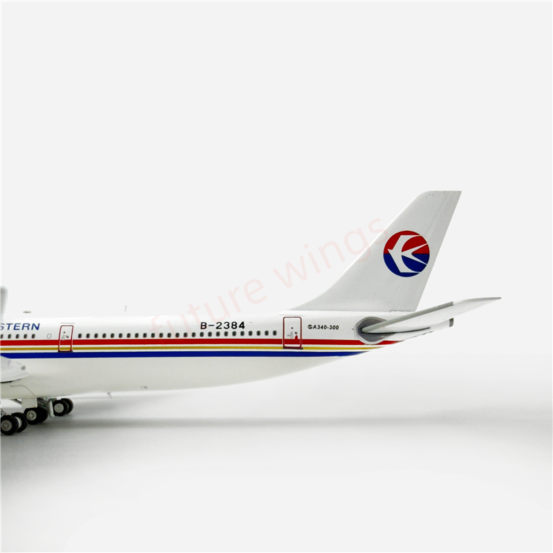 1:400 Aviation400 China Eastern Airlines A340-300 B-2380 B-2381 B-2382 B-2383 B-2384 Aircraft Model Free Tractor+Stand