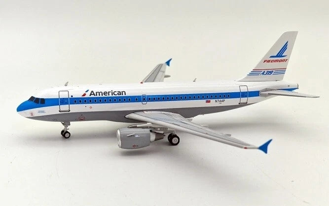 1:200 InFlight200 American Airlines A319 N744P "Piedmont" Aircraft Model