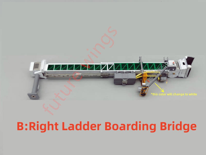 1:200 08 Hanger Highly Details Diecast Airport GSE Boarding Bridge Set