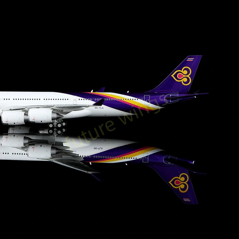 1:400 HX Models Thai Airways A340-500 HS-TLA HS-TLB HS-TLC HS-TLD+Free Tractor