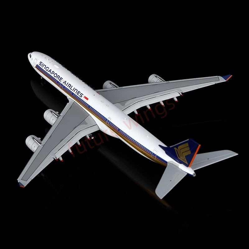 1:400 HX Models Singapore Airlines A340-500 9V-SGA 9V-SGB 9V-SGC 9V-SGD 9V-SGE Aircraft Model+Free Tractor