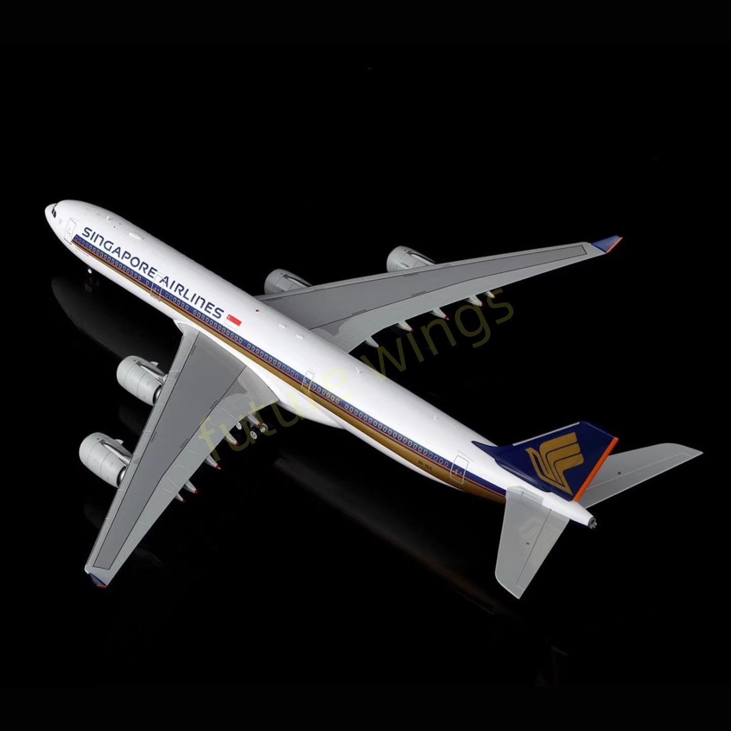 1:200 SQ Wings Singapore Airlines A340-500 9V-SGA 9V-SGB 9V-SGC 9V-SGD 9V-SGE Aircraft Model