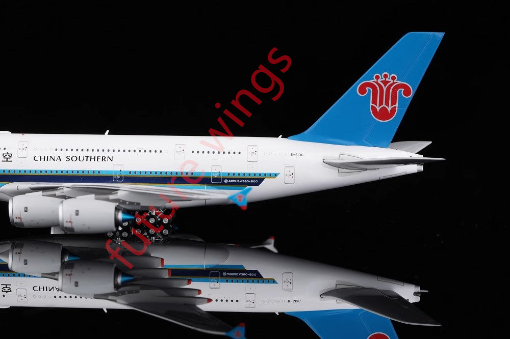 1:400 HX Models China Southern Airlines A380 B-6136 B-6137 B-6138 B-6139 B-6140+Tractor