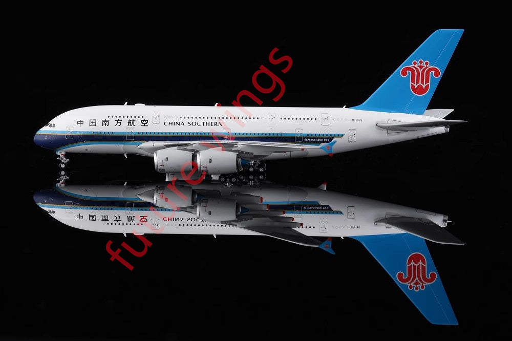 1:400 HX Models China Southern Airlines A380 B-6136 B-6137 B-6138 B-6139 B-6140+Tractor