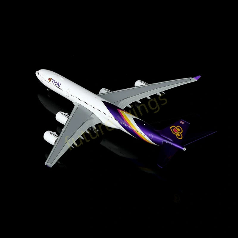 1:400 HX Models Thai Airways A340-500 HS-TLA HS-TLB HS-TLC HS-TLD+Free Tractor
