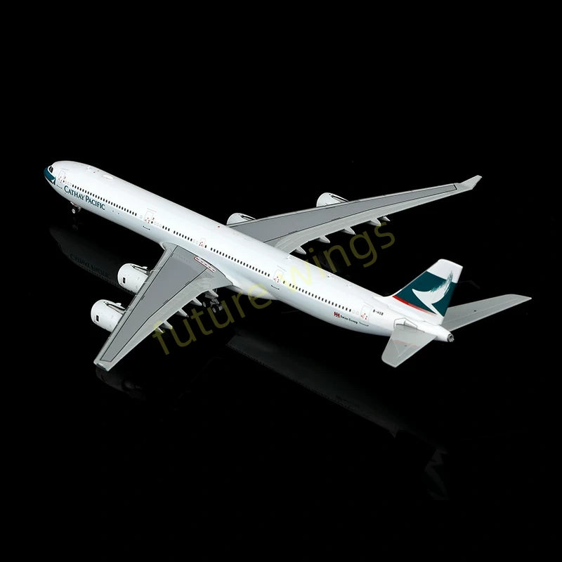 1:400 YY Wings  Cathay Pacific A340-600 B-HQB/B-HQC Aircraft Model+Free Tractor