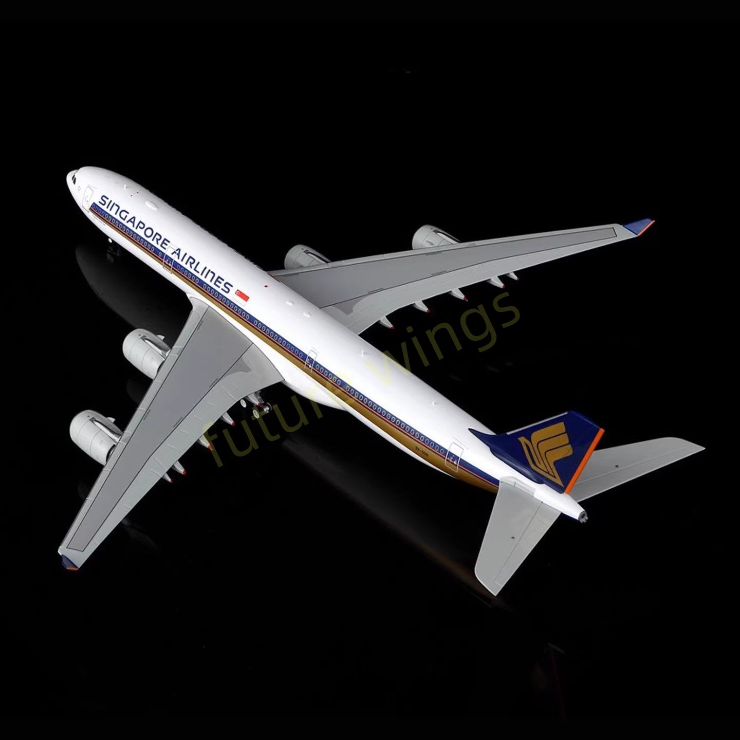 1:200 SQ Wings Singapore Airlines A340-500 9V-SGA 9V-SGB 9V-SGC 9V-SGD 9V-SGE Aircraft Model