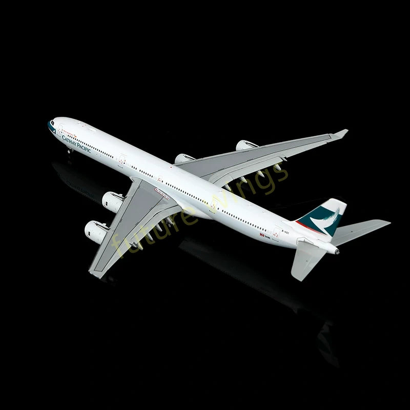 1:400 YY Wings  Cathay Pacific A340-600 B-HQB/B-HQC Aircraft Model+Free Tractor