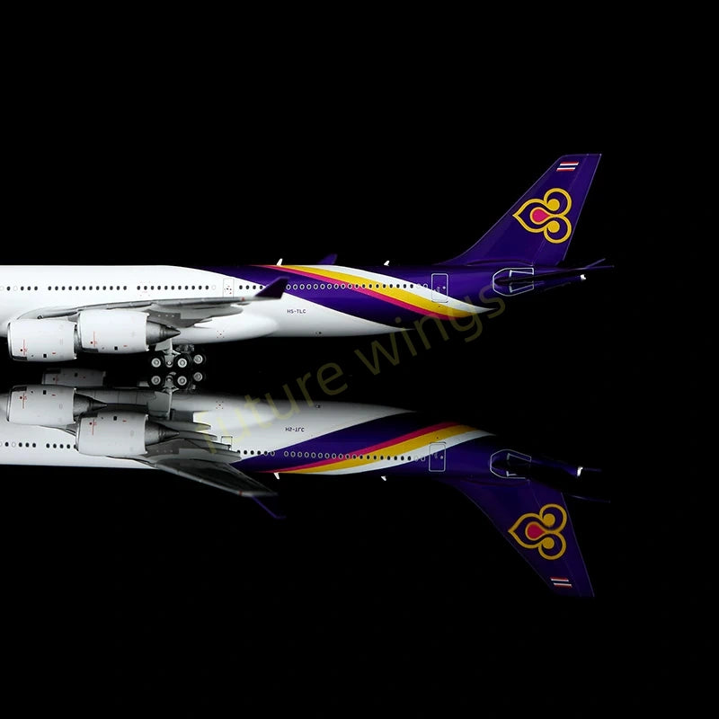 1:400 HX Models Thai Airways A340-500 HS-TLA HS-TLB HS-TLC HS-TLD+Free Tractor