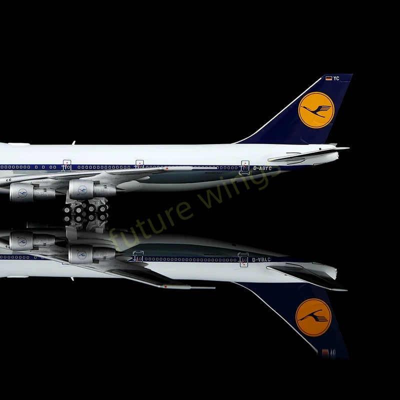 1:400 YY Wings Lufthansa Airlines B747-100 D-ABYA/ABYC +Free Tractor