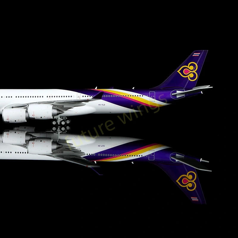 1:400 HX Models Thai Airways A340-500 HS-TLA HS-TLB HS-TLC HS-TLD+Free Tractor