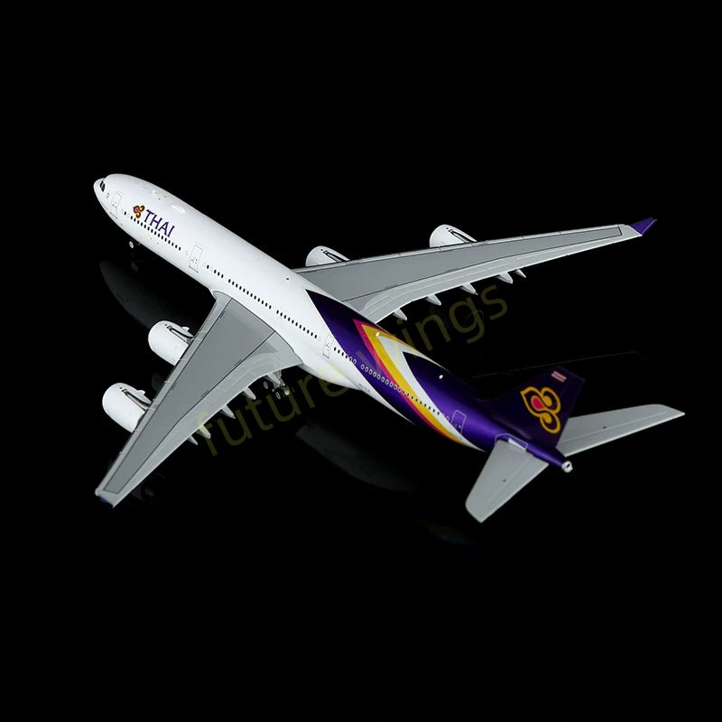 1:400 HX Models Thai Airways A340-500 HS-TLA HS-TLB HS-TLC HS-TLD+Free Tractor