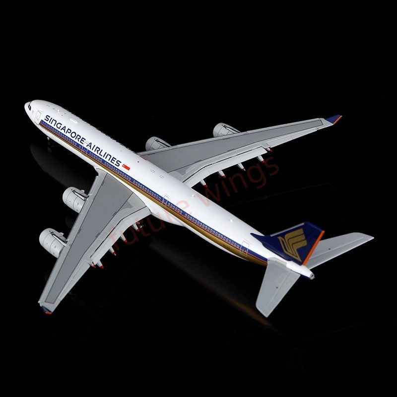 1:400 HX Models Singapore Airlines A340-500 9V-SGA 9V-SGB 9V-SGC 9V-SGD 9V-SGE Aircraft Model+Free Tractor
