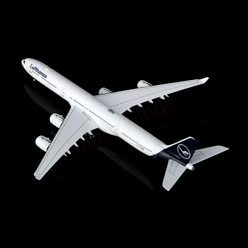 1:400 YY Wings Lufthansa Airlines A340-600 D-AIHI D-AIHE D-AIHH Aircraft Model +Free Tractor