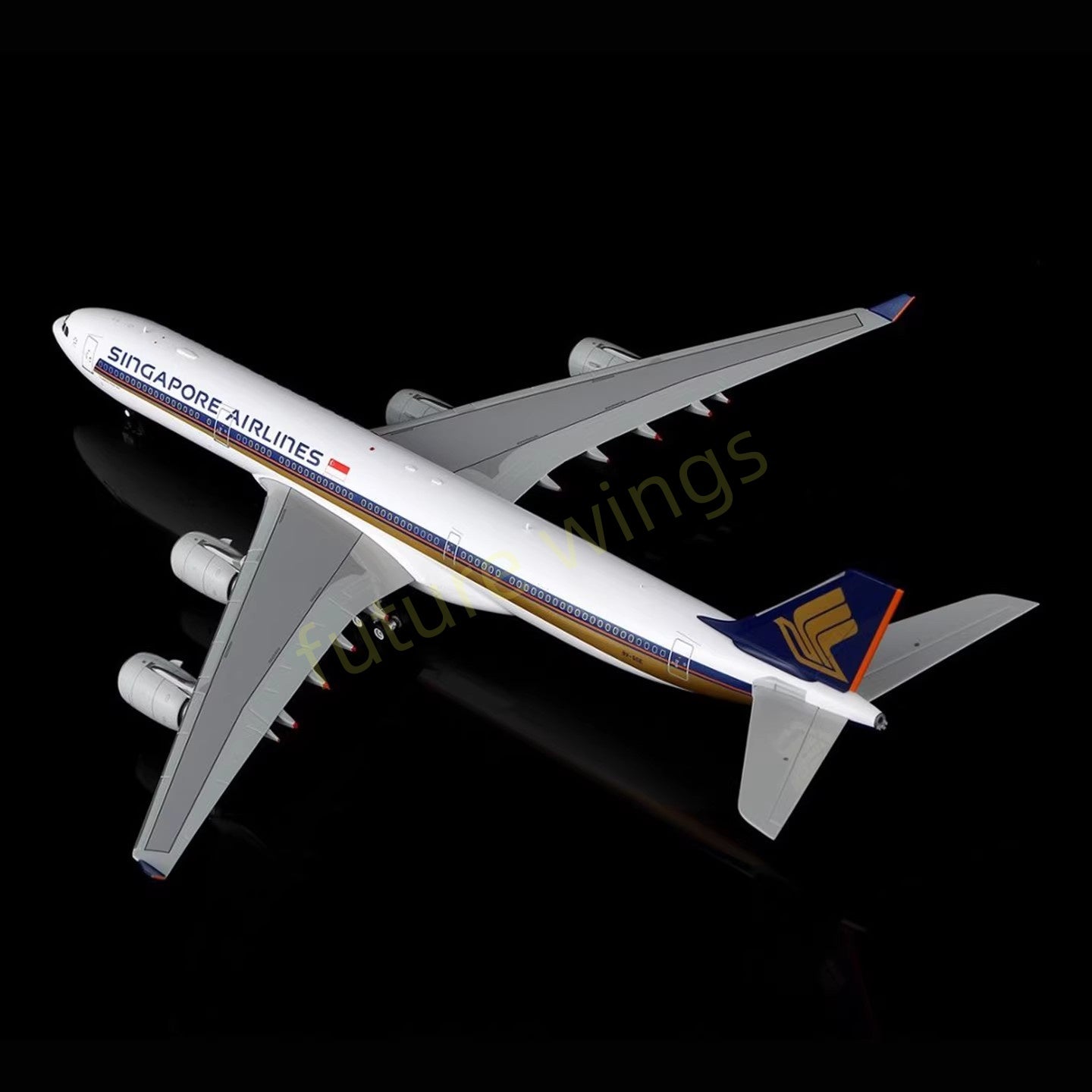 1:200 SQ Wings Singapore Airlines A340-500 9V-SGA 9V-SGB 9V-SGC 9V-SGD 9V-SGE Aircraft Model