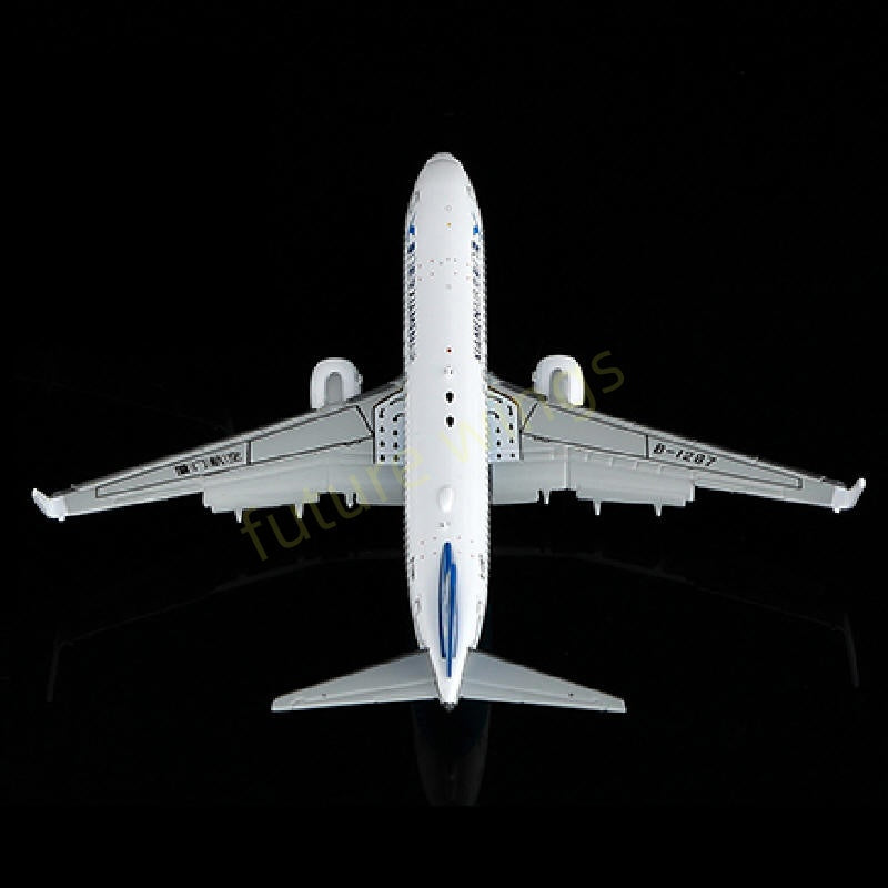 1:400 YY Wings Xiamen Air B737-800 B-1287 Aircraft Model Free Tractor+Stand