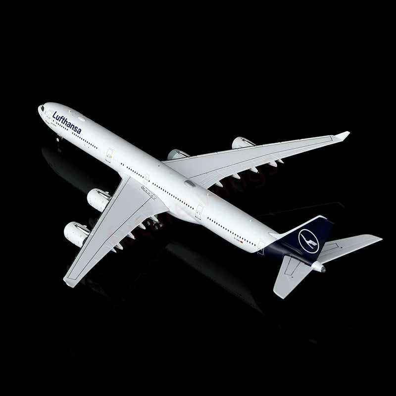 1:400 YY Wings Lufthansa Airlines A340-600 D-AIHI D-AIHE D-AIHH Aircraft Model +Free Tractor