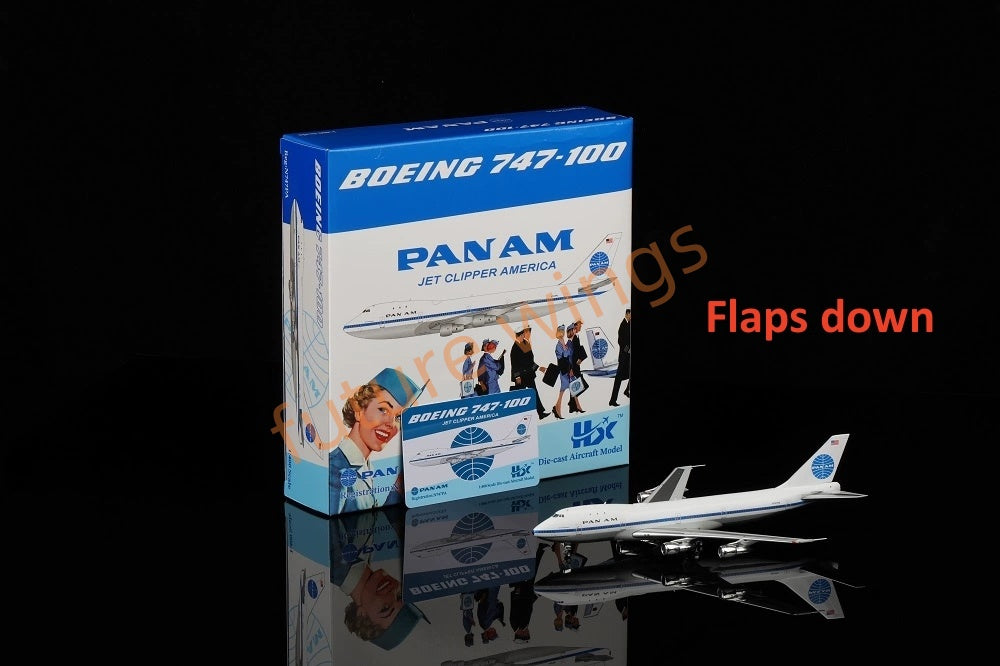 1:400 HX Models Pan AM B747-100 N747PA N735PA N732PA N733PA