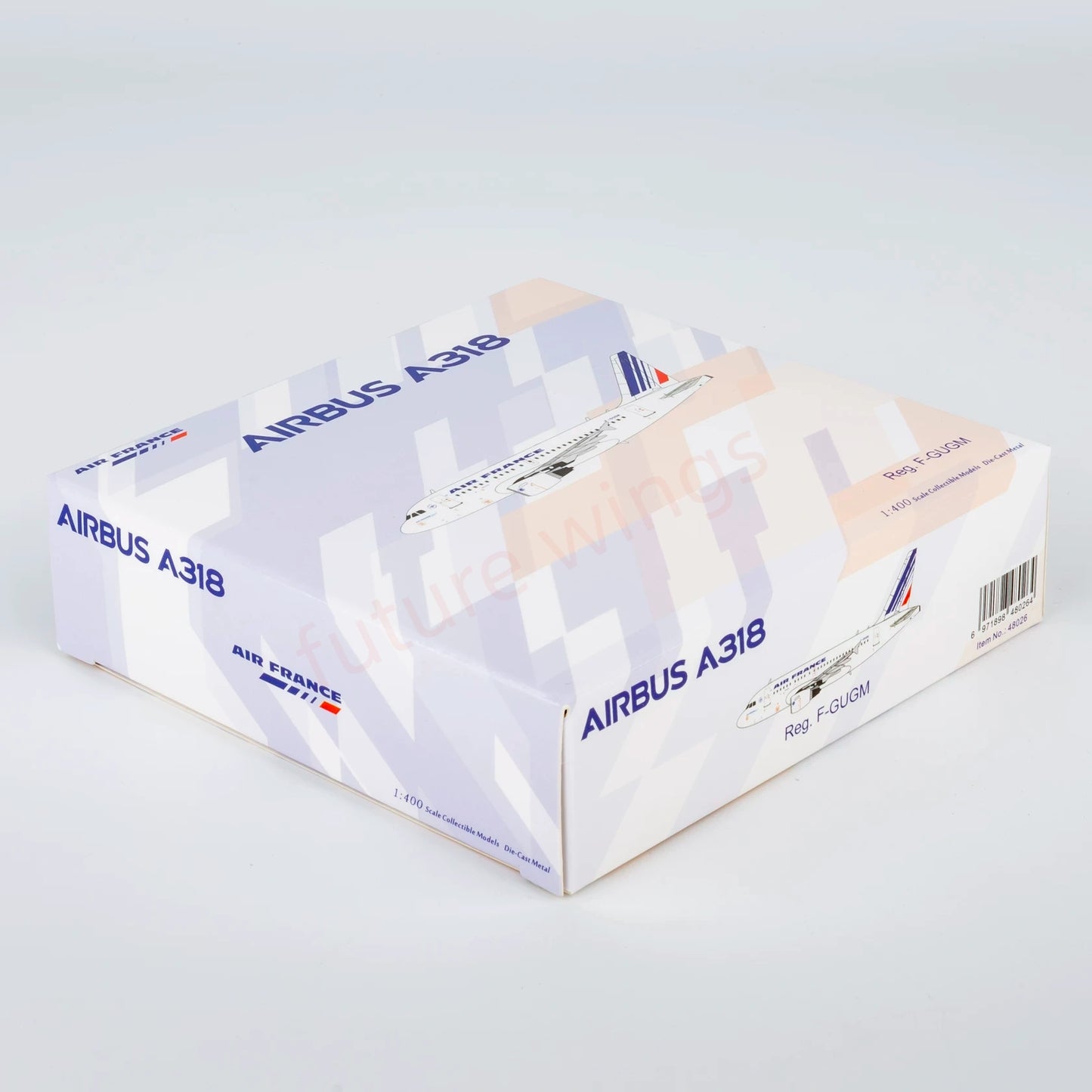 1:400 NG Models NG48026 Air France A318 F-GUGM Aircraft Model+Free Tractor