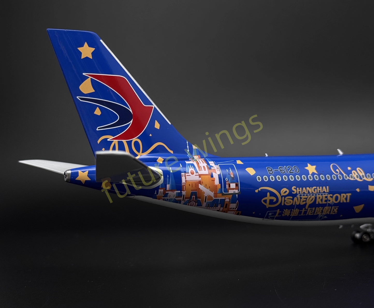 1:200 KJ Models(InFlight200) China Eastern Airlines A330-300 B-6120 Aircraft Model With Stand