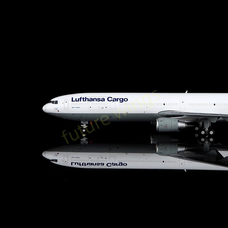 1:400 YY Wings Lufthansa Cargo MD-11 D-ALCC "Member of WOW" Aircraft Model+Free Tractor