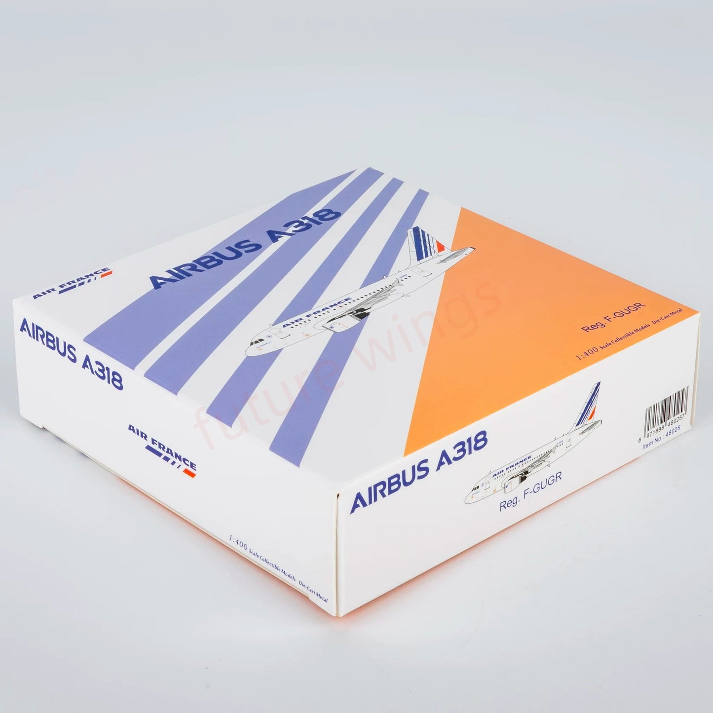 1:400 NG Models NG48025 Air France A318 F-GUGR Aircraft Model+Free Tractor
