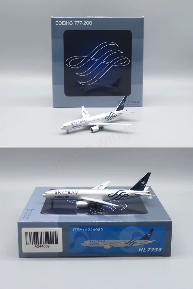 1:400 Apollo Air Korean B777-200 HL7733 Aircraft Model+Free Tractor