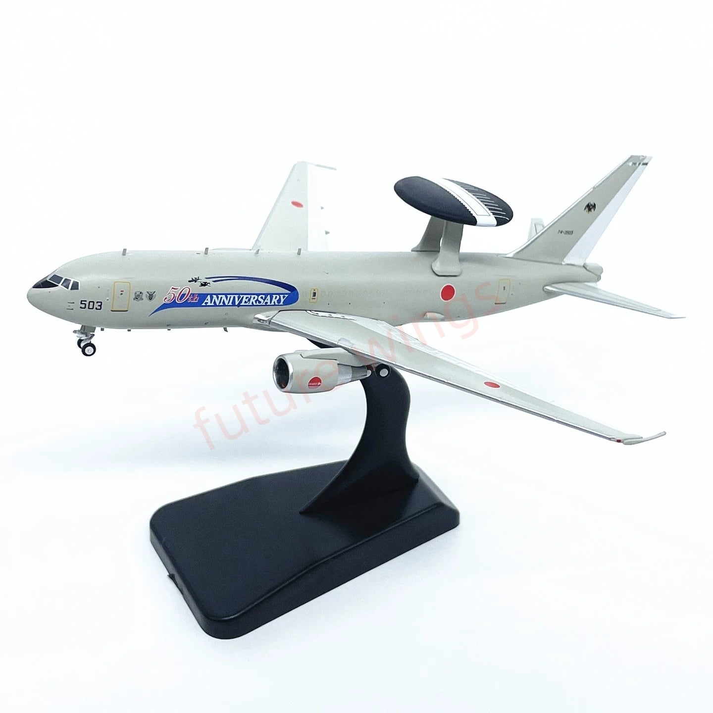 1:400 Patriot ‌JASDF E-767 74-3503 "50th Anniversary" Aircraft Model+Free Tractor